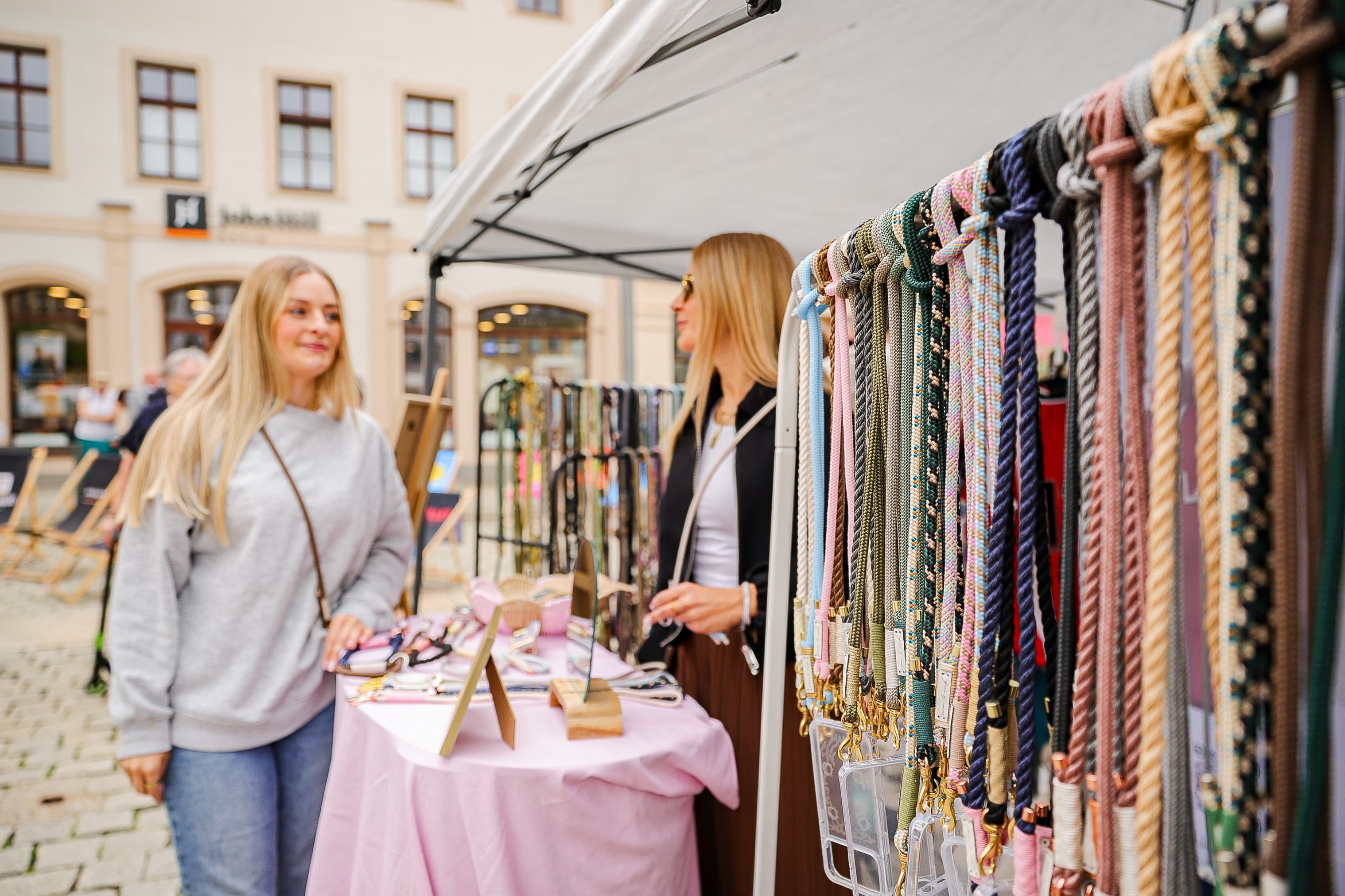 Impression vom Pop Up Markt