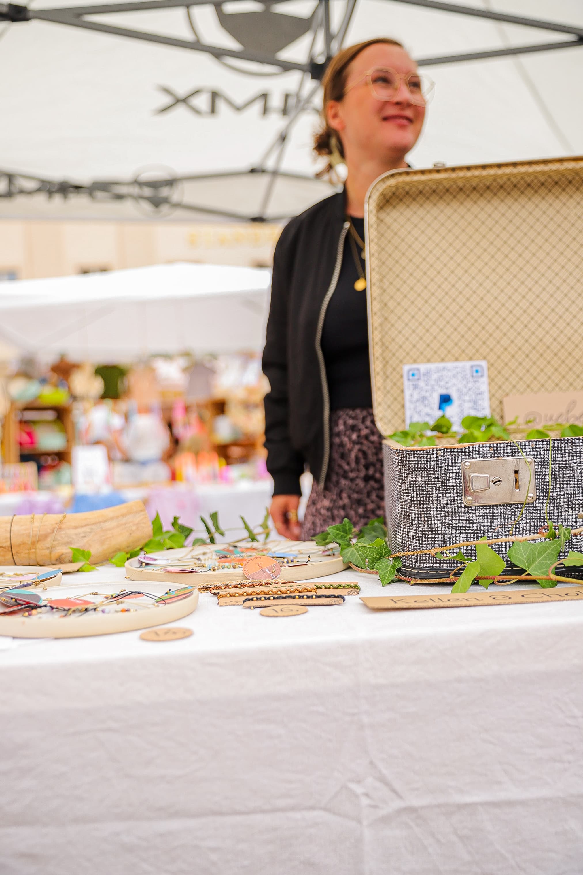 Impression vom Pop Up Markt