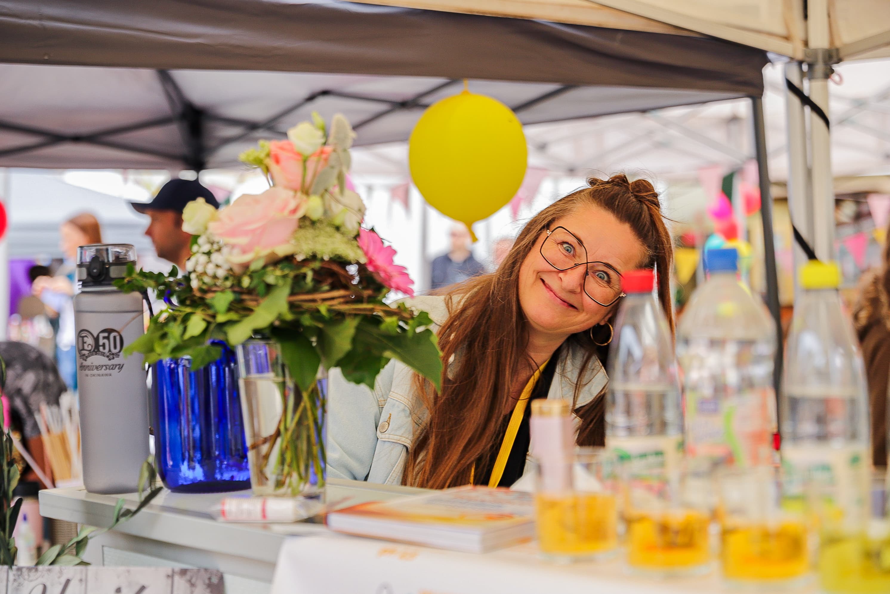 Impression vom Pop Up Markt
