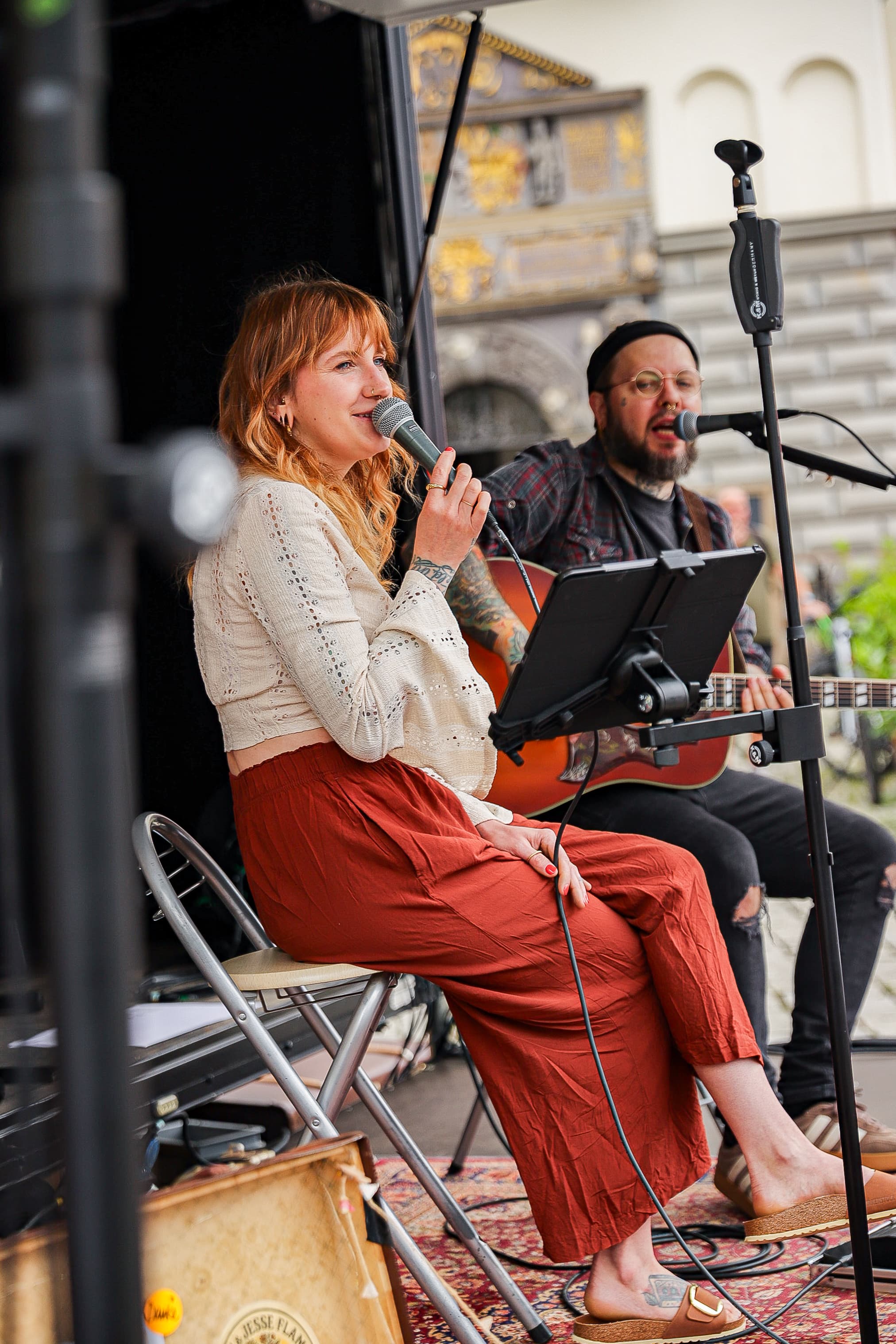 Impression vom Pop Up Markt