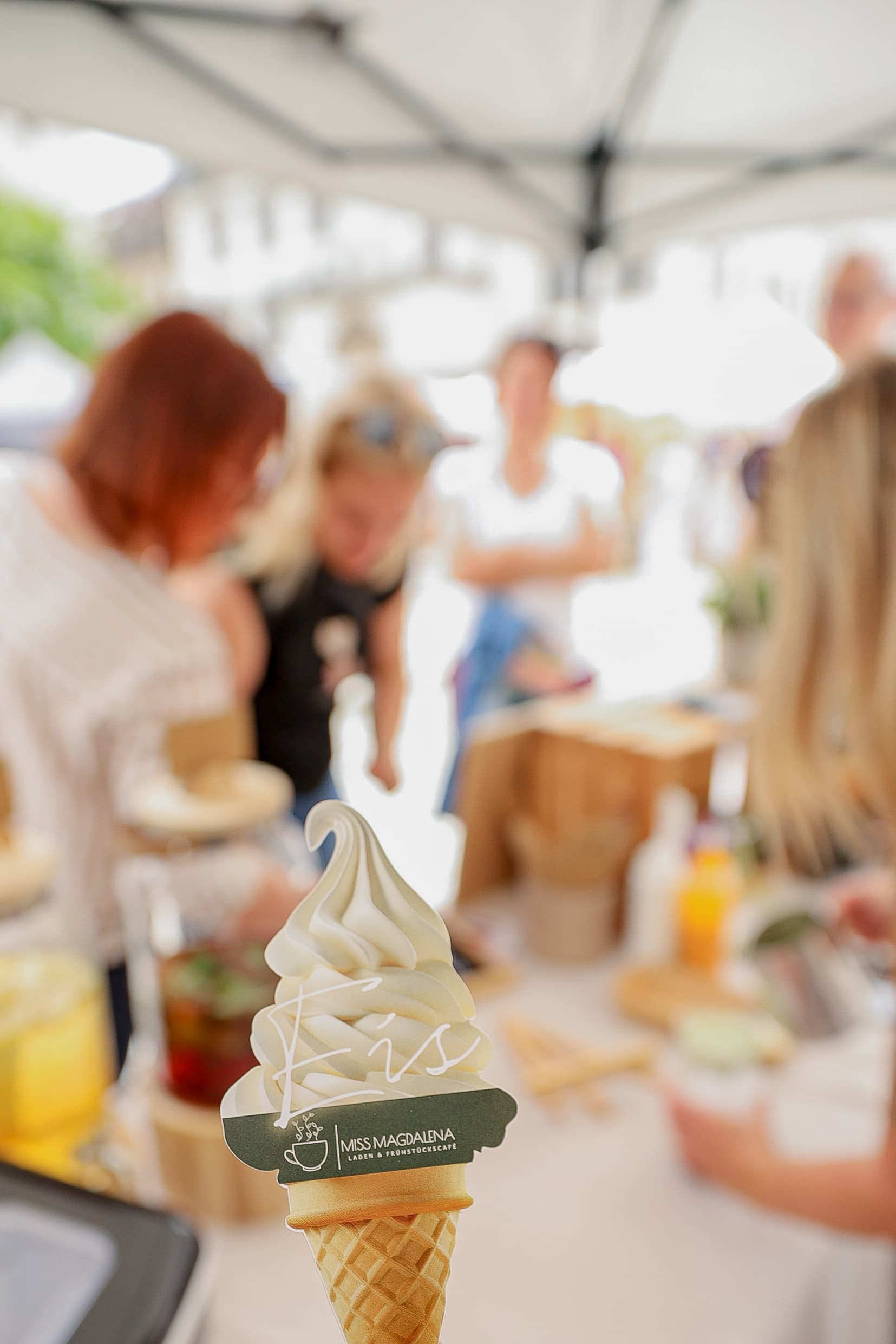 Impression vom Pop Up Markt